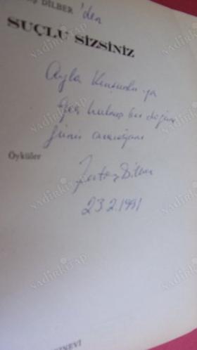 SUÇLU SİZSİNİZ // İMZALI //