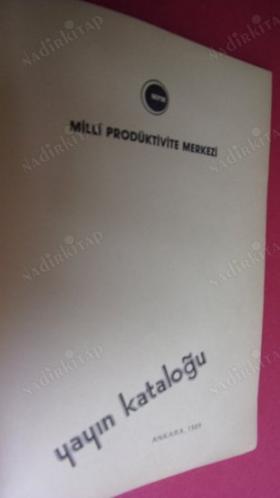MİLLİ PRODÜKTİVİTE MERKEZİ YAYIN KATAOĞLU