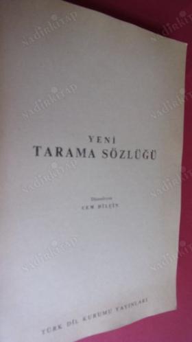 YENİ TARAMA SÖZLÜĞÜ