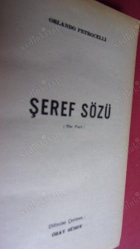 ŞEREF SÖZÜ
