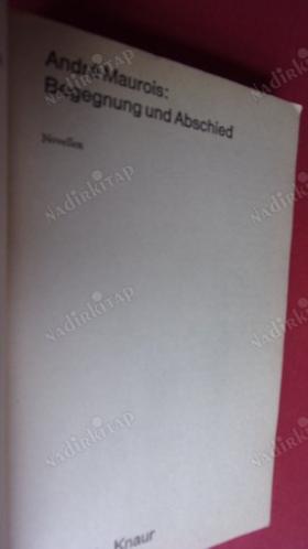 Begegnung und abschied