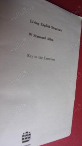 LİVİNG ENGLİSH STRUCTURE + Key to the exercises W. STANNARD ALLEN