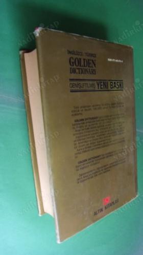 GOLDEN DICTIONARY - ALTIN SÖZLÜK - TÜRKÇE İNGİLİZCE BÜYÜK SÖZLÜK