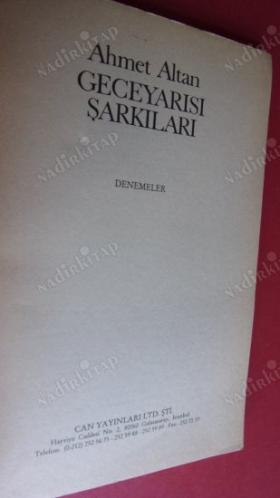 GECEYARISI ŞARKILARI