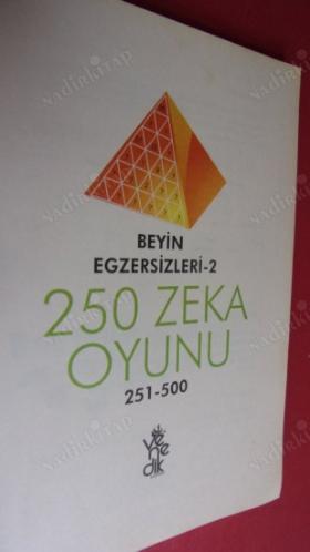 BEYİN EGZERSİZLERİ - 2 -- 250 ZEKA OYUNU -251-500