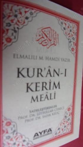 KUR'AN KERİM .MEALİ ( cep boy )