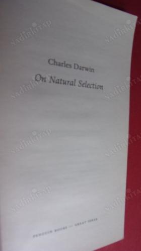 ON NATURAL SELECTION