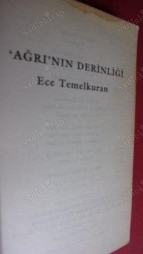 AĞRI'NIN DERİNLİĞİ (CEP BOY)