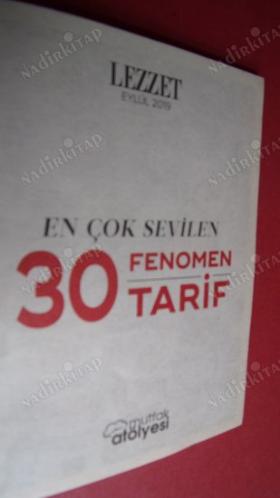 EN ÇOK SEVİLEN 30 FENOMEN TARİF