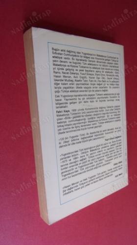 ESKİ YUGOSLAVYA'DA ÇAĞDAŞ TÜRK ŞİİRİ ANTOLOJİSİ 'ilk basım'