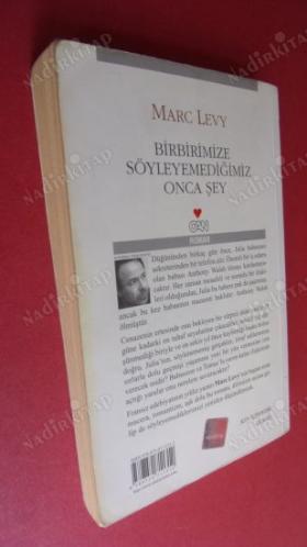 BİRBİRİMİZE SÖYLEYEMEDİĞİMİZ ONCA ŞEY