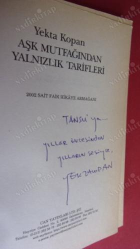 AŞK MUTFAĞINDAN YALNIZLIK TARİFLERİ - İMZALI .