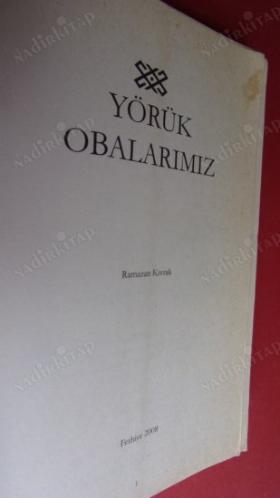 YÖRÜK OBALARIMIZ