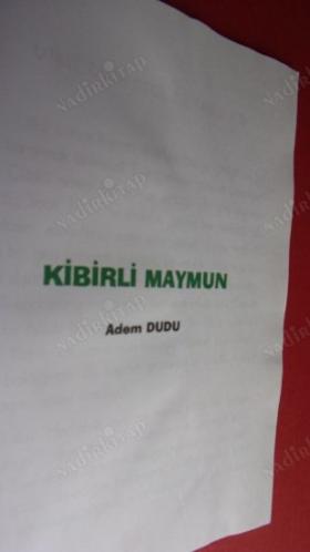 KİBİRLİ MAYMUN