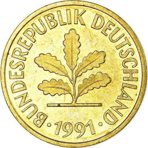 Almanya 5 Pfennig 1950 Madeni Para