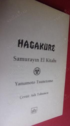 HAGAKURE - SAMURAYIN EL KİTABI YAMAMOTO TSUNETOMO