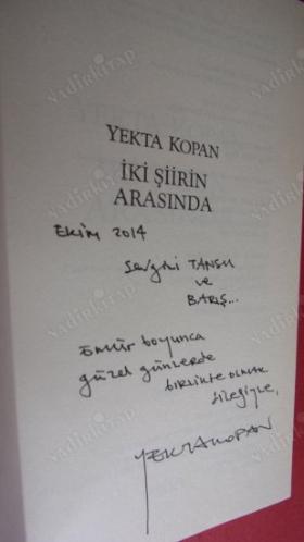 İKİ ŞİİRİN ARASINDA // İMZALI //