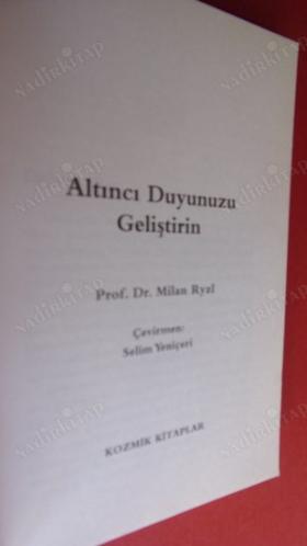 6 DUYUNUZU GELİŞTİRİN PROF. DR. MİLAN RYZL