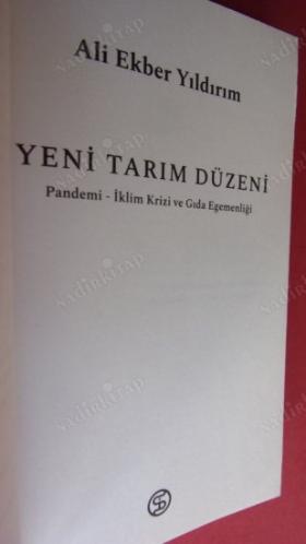 YENİ TARIM DÜZENİ / PANDEMİ - İKLİM KRİZİ VE GIDA EGEMENLİĞİ