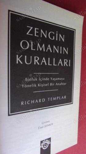 ZENGİN OLMANIN KURALLARI