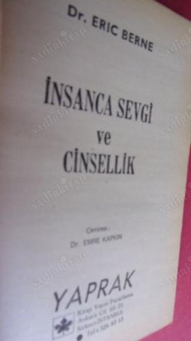 İNSANCA SEVGİ VE CİNSELLİK
