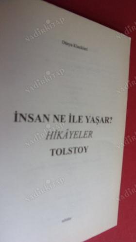 İNSAN NE İLE YAŞAR