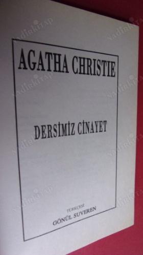 DERSİMİZ CİNAYET