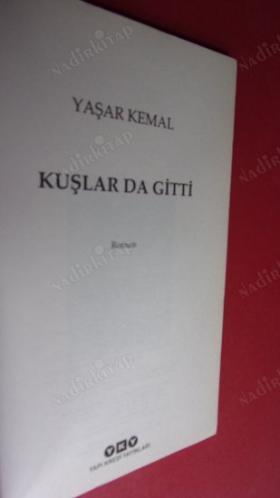 KUŞLARDA GİTTİ