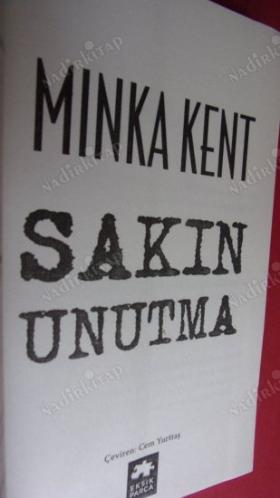 SAKIN UNUTMA ( ayraclı )