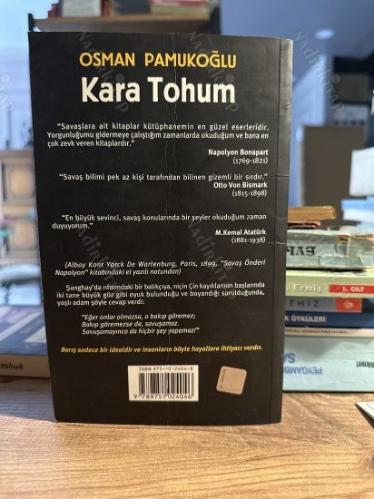 kara tohum BARIŞ SONSUZ BİR RÜYADIR ( imzalı ithaflı ) - İLK BASKI