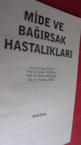 MİDE VE BAĞIRSAK HASTALIKLARI PROF.