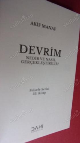 DEVRİM NEDİR VE NASIL GERÇEKLEŞTİRİLİR?