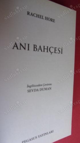 ANI BAHÇESİ