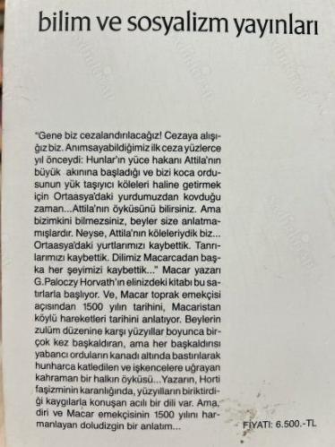 Dün Köleydik Bugün Halkız - Macaristan'ın 1500 Yıllık Köylü Hareketleri Tarihi