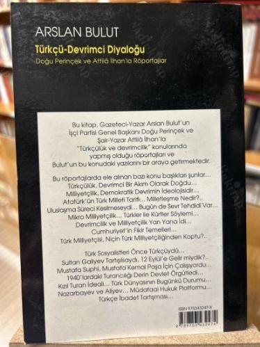 Türkçü-Devrimci Diyaloğu / Doğu Perinçek ve Attila İlhan'la Röportajlar (BİRİNCİ BASKI)