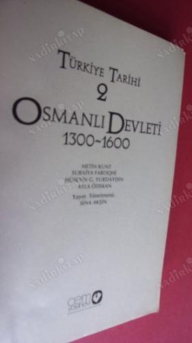 Türkiye Tarihi 1 - Osmanlı Devletine Kadar Türkler. cilt-2.1300-1600. kadar.