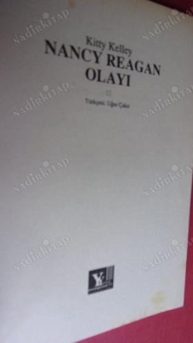 ABD'Yİ SARSAN KİTAP NANCY REAGAN OLAYI