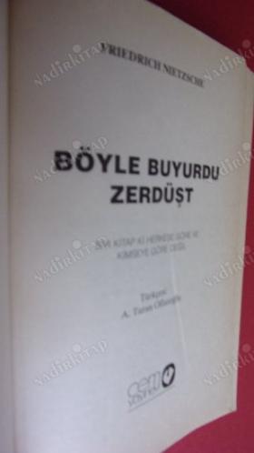 BÖYLE BUYURDU ZERDÜŞT