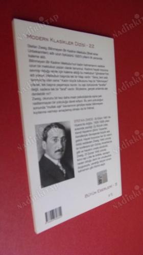 BİLİNMEYEN BİR KADININ MEKTUBU, (ayraclı )