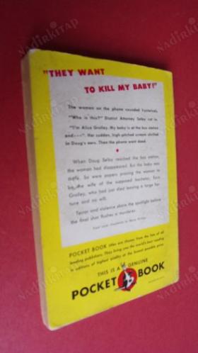 The D.A. Cooks A Goose - Erle Stanley Gardner - Pocket Books - 1949 - Polisiye - İngilizce (Hafif Yıpranmalar Bulunmakta) Erle Stanley Gardner