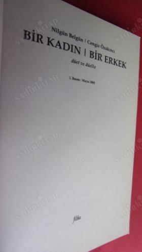 BİR KADIN BİR ERKEK DÜET VE DÜELLO