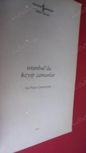 İstanbul'da Kayıp Zamanlar 1
