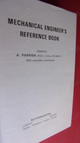 MECHANICAL ENGINEER'S REFERENCE BOOKS