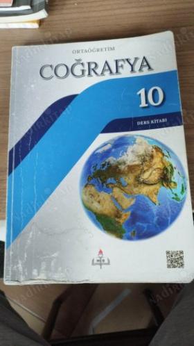 coğrafya 10 -- ORTAÖĞRETİM 10. SINIF DERS KİTABI -- ( milli eğitim komisyon lise 2 M.E.B. )