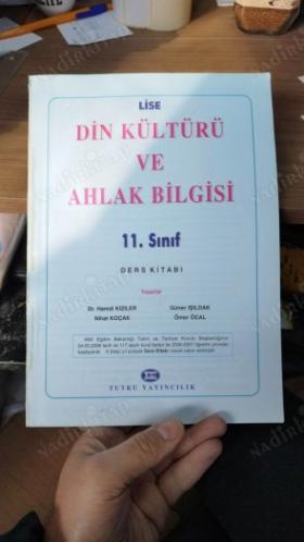ders kitabı - DİN KÜLTÜRÜ VE AHLAK BİLGİSİ 11 - ortaöğretim 11. sınıf - ( LİSE 3 ) - m.e.b. MİLLİ EĞİTİM komisyon