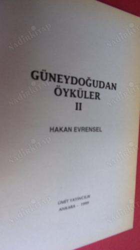 GÜNEYDOĞUDAN ÖYKÜLER 2