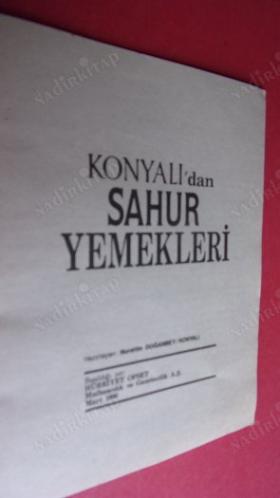 KONYALI'DAN SAHUR YEMEKLERİ