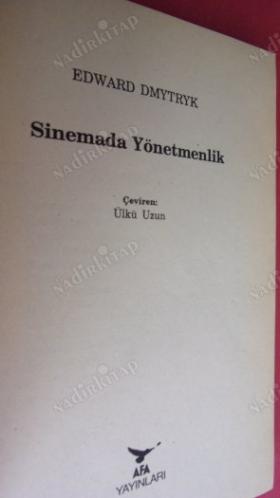 SİNEMADA YÖNETMENLİK