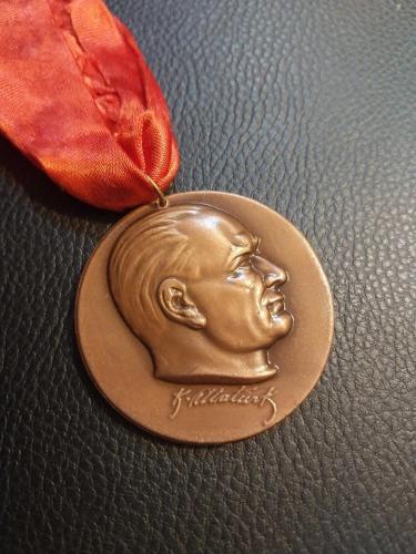 ATATÜRK İMZALI MADALYON MADALYA..