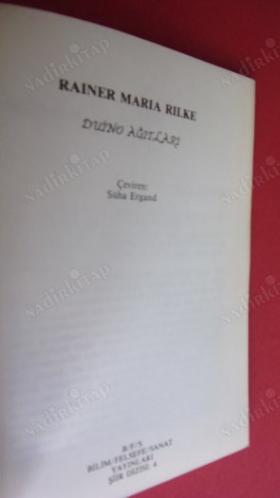 DUİNO AĞITLARI / DUINESER ELEGIEN